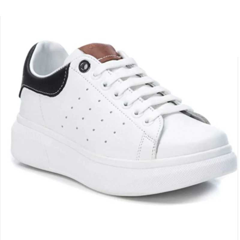 Carmela Plateau-Sneaker aus Leder für Damen – Weiß