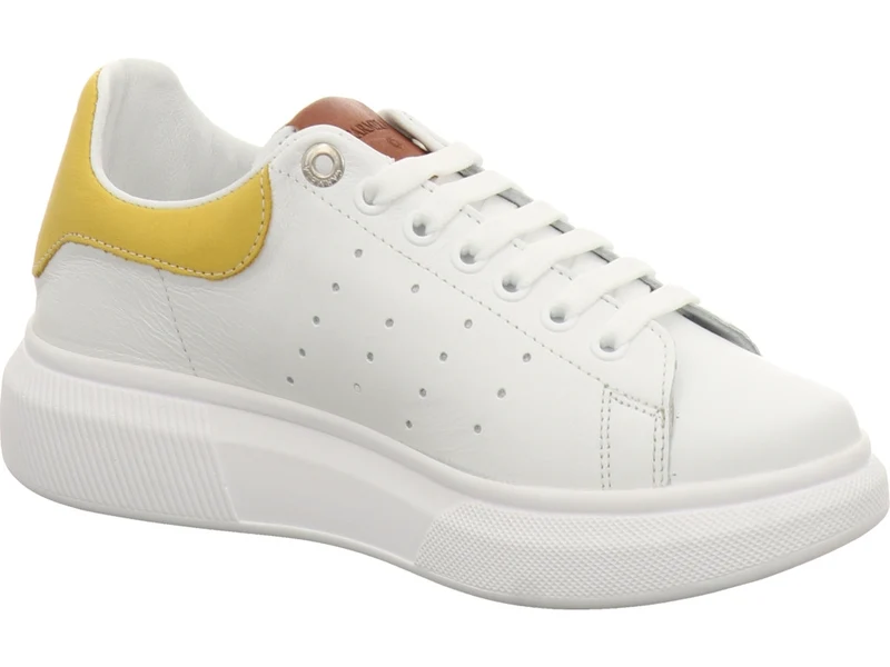 Carmela Plateau-Sneaker aus Leder für Damen – Weiß