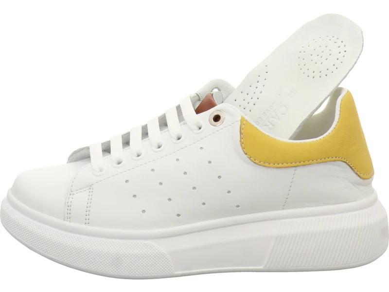 Carmela Plateau-Sneaker aus Leder für Damen – Weiß