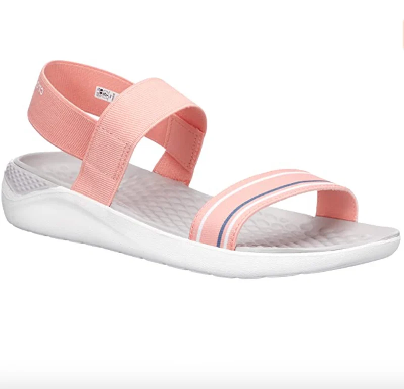 Crocs Damen Literide Sandale Sport – Orange