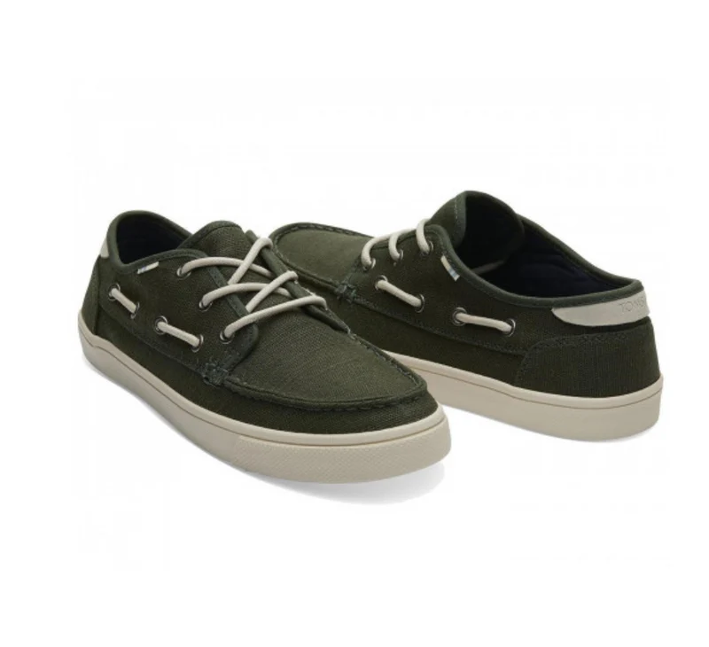 TOMS Herren Dorado Black Forest Bootsschuhe – Dunkelgrün