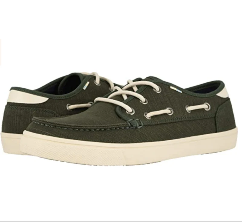 TOMS Herren Dorado Black Forest Bootsschuhe – Dunkelgrün