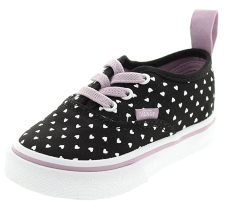 VANS Hearts-Trainer für Kleinkinder – Schwarz
