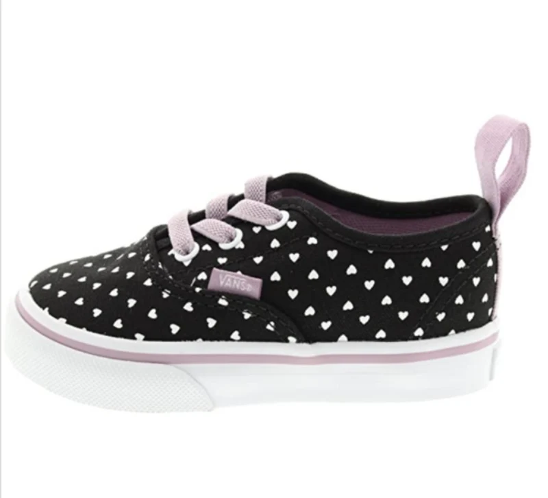 VANS Hearts-Trainer für Kleinkinder – Schwarz