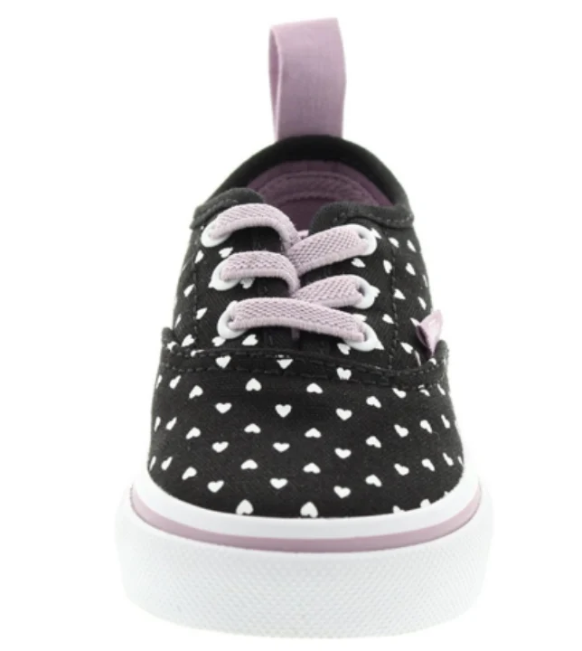 VANS Hearts-Trainer für Kleinkinder – Schwarz