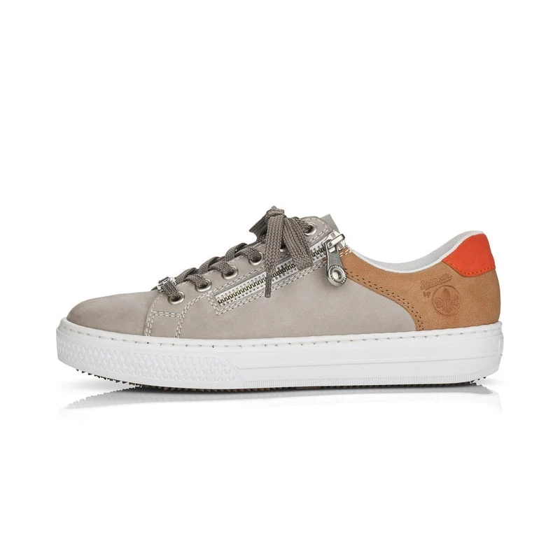 Rieker Modische Damen-Sneaker – Grau