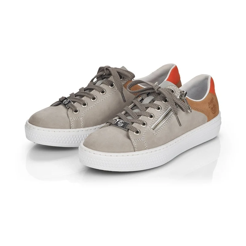 Rieker Modische Damen-Sneaker – Grau