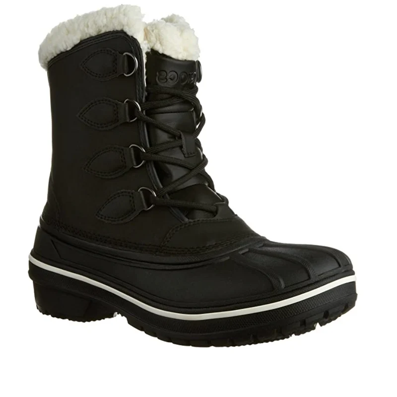 Crocs All Cast Schneestiefel für Damen – Schwarz