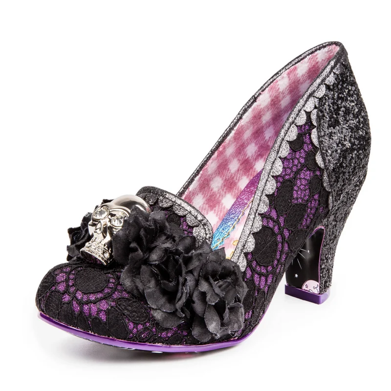 Irregular Choice Damen-Halloween-Kollektion Dark Daydream High Heels – Schwarz