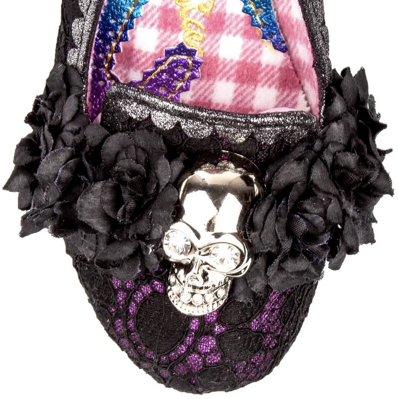 Irregular Choice Damen-Halloween-Kollektion Dark Daydream High Heels – Schwarz