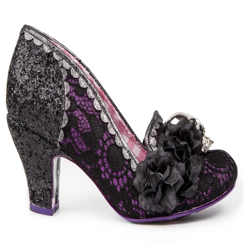 Irregular Choice Damen-Halloween-Kollektion Dark Daydream High Heels – Schwarz