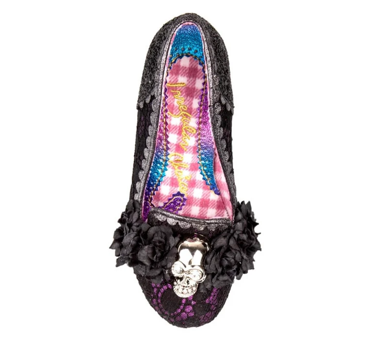 Irregular Choice Damen-Halloween-Kollektion Dark Daydream High Heels – Schwarz