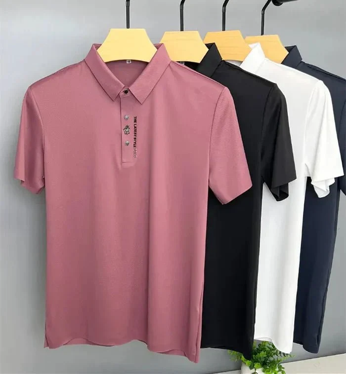 Alexander | Herren Polo Shirt Knitterfrei Atmungsaktiv Stretch
