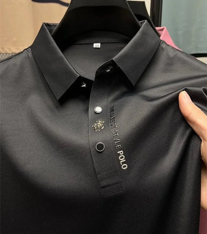 Alexander | Herren Polo Shirt Knitterfrei Atmungsaktiv Stretch