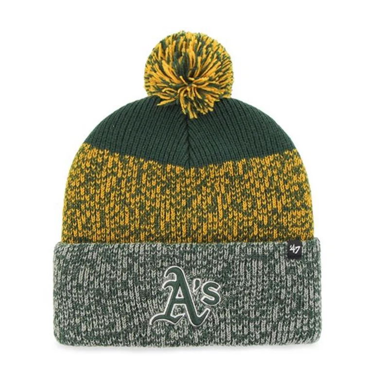 Marke '47 - Oakland A's Beanie - Gelb / Grün