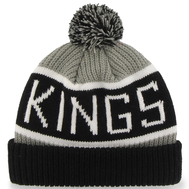 '47 Marke – LA Kings Bommelmütze – Schwarz/Grau