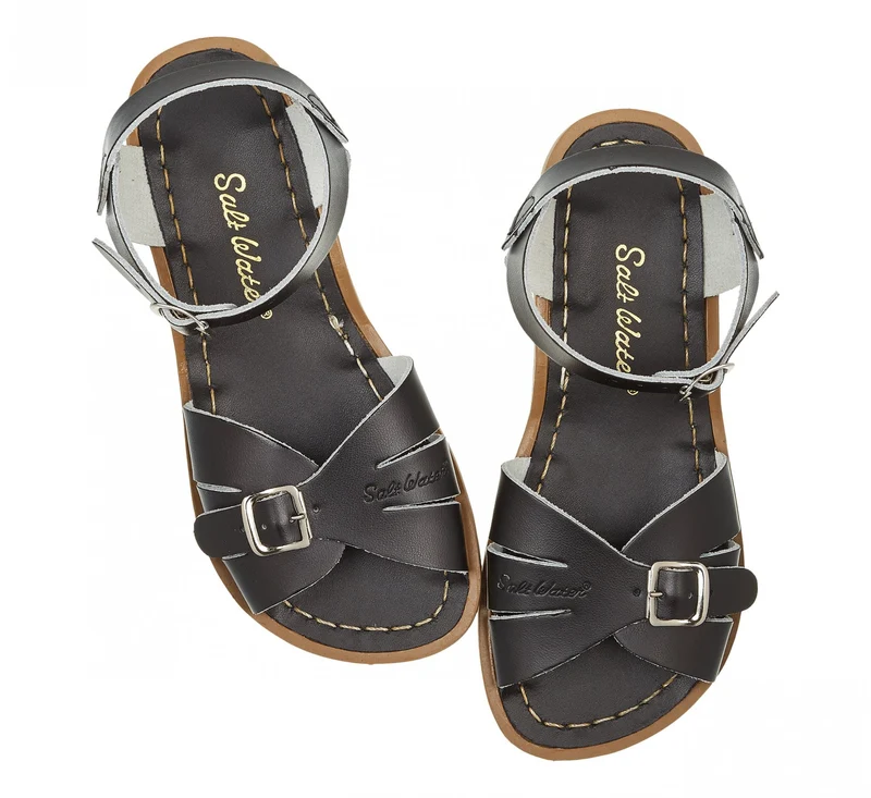 Salt Water Sandals Klassische Damen-Sandalen – Schwarz