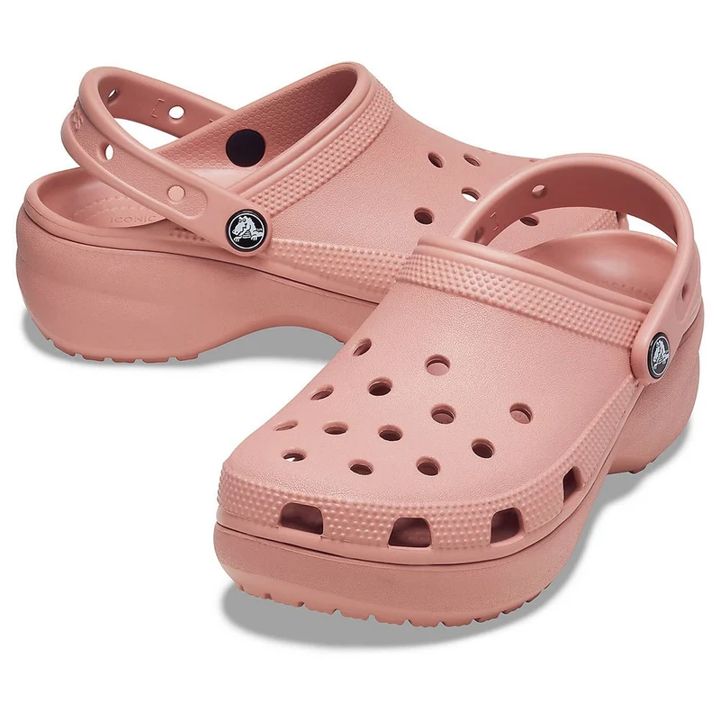 Crocs Klassischer Damen-Plateau-Clog – Blush