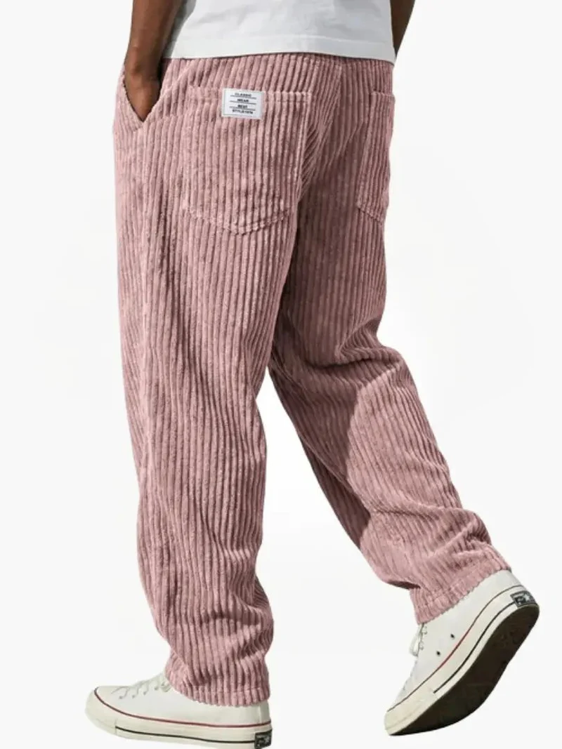 Moritz | Herren Cordhose Elastischer Bund Vielseitig Cord-Textur