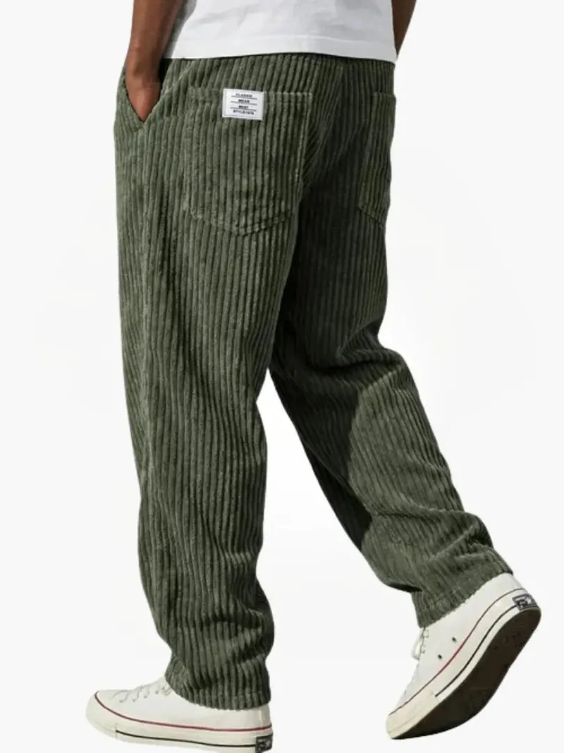 Moritz | Herren Cordhose Elastischer Bund Vielseitig Cord-Textur