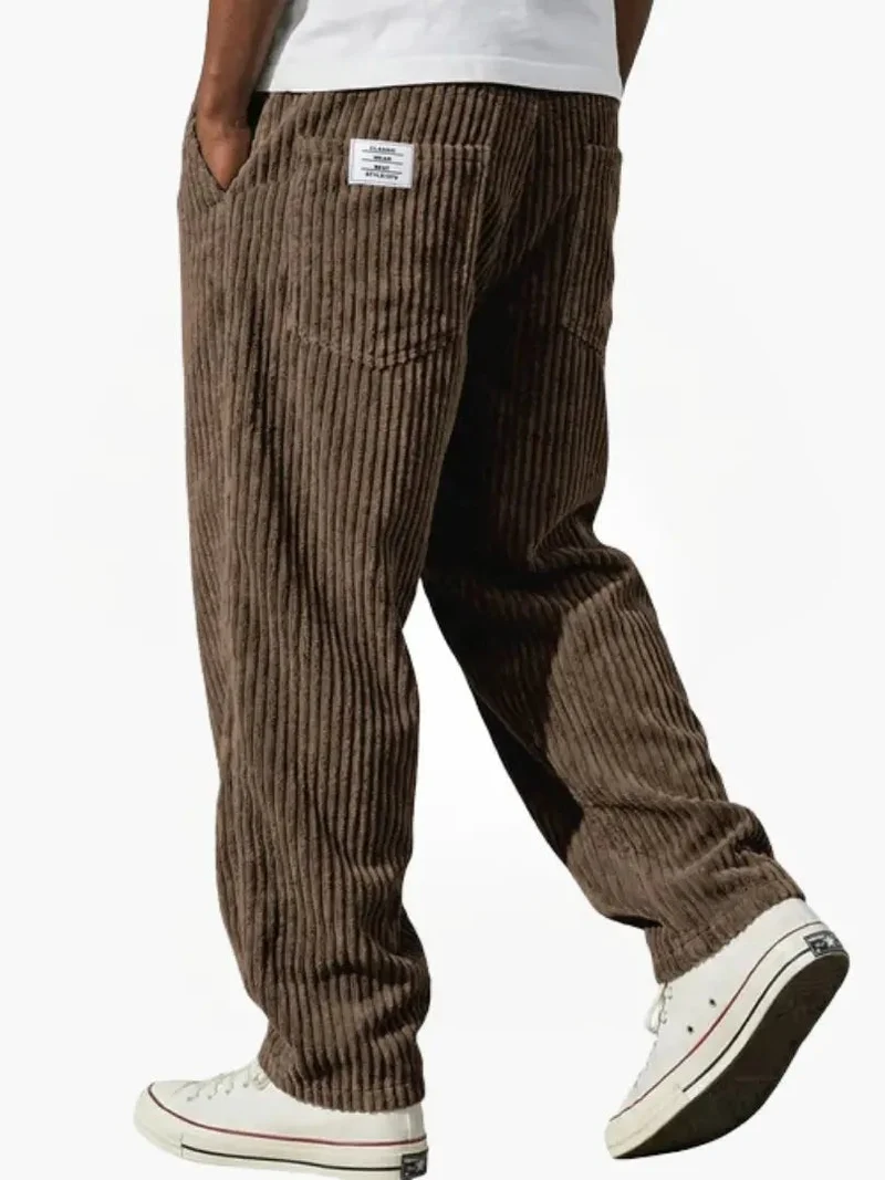 Moritz | Herren Cordhose Elastischer Bund Vielseitig Cord-Textur
