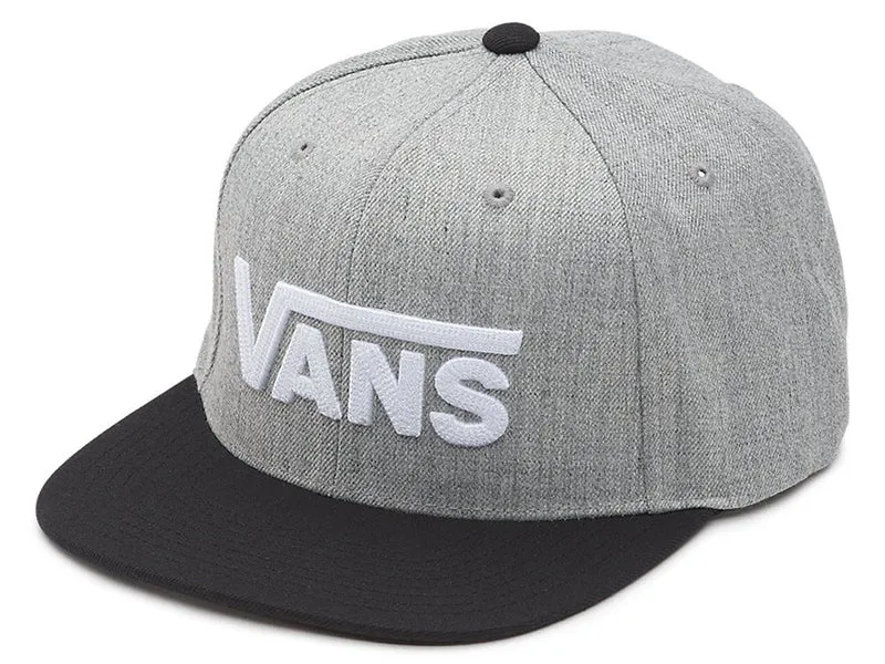 VANS Drop V II Snapback Cap – Heather Grey