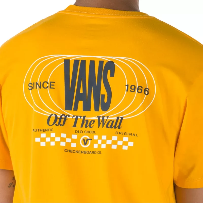 VANS Herren Frequency Graphic T-Shirt – Gelb