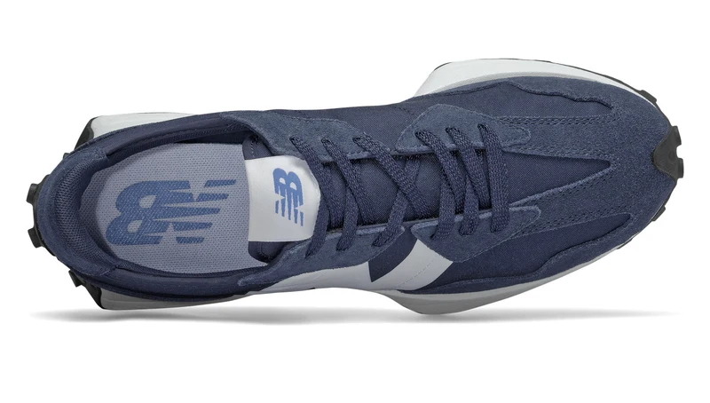 New Balance Herren 327 Fashion Trainer – Blau / Weiß