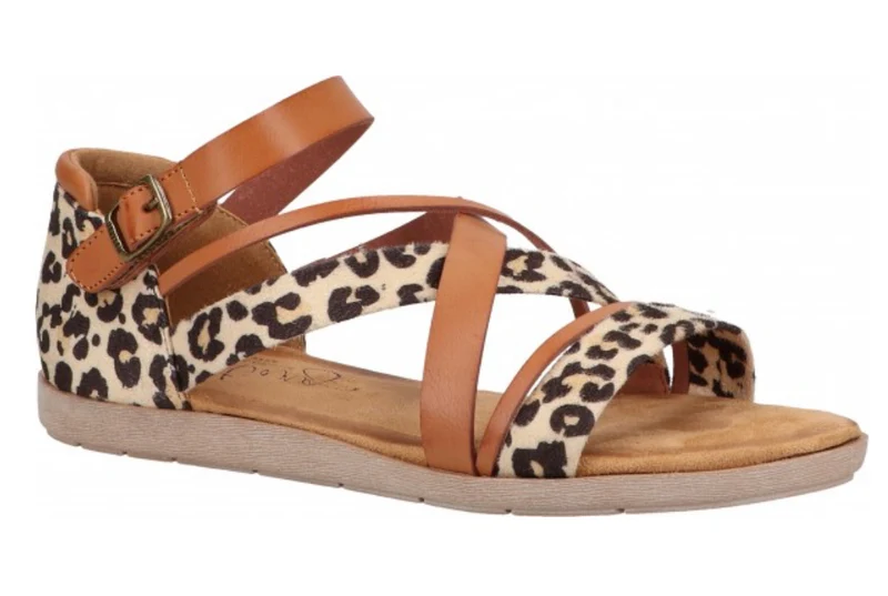 Mustang Damen - Sandalen - Synthetik/TextiCognac