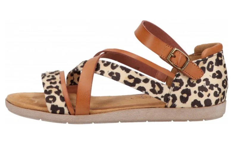 Mustang Damen - Sandalen - Synthetik/TextiCognac