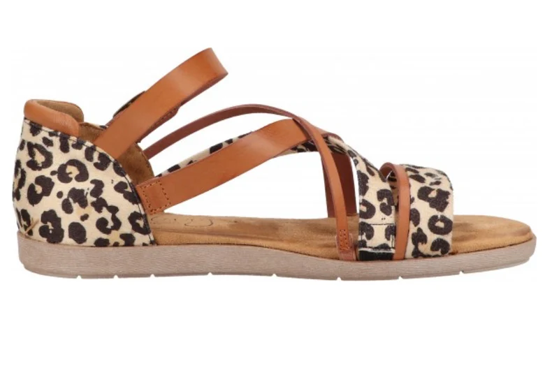 Mustang Damen - Sandalen - Synthetik/TextiCognac