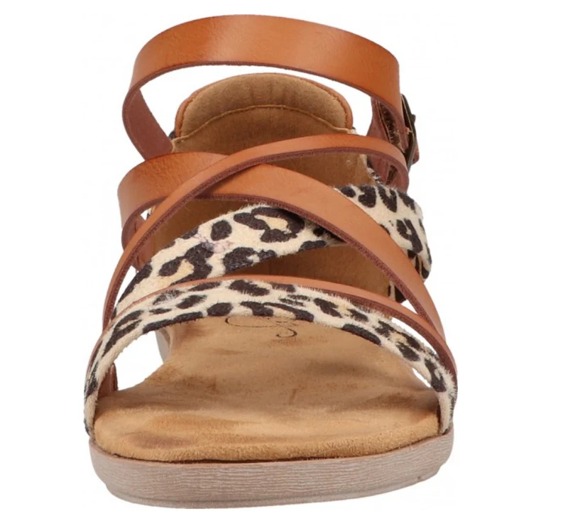 Mustang Damen - Sandalen - Synthetik/TextiCognac