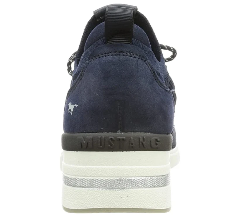 Mustang - Damen-Keilsandalen - Marineblau