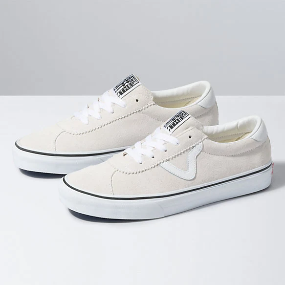 Vans - Damen-Sport-Wildlederschuh – Weiß