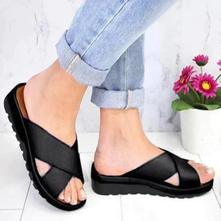 Annika | Damen Orthopädische Sandalen Verstellbar Komfort