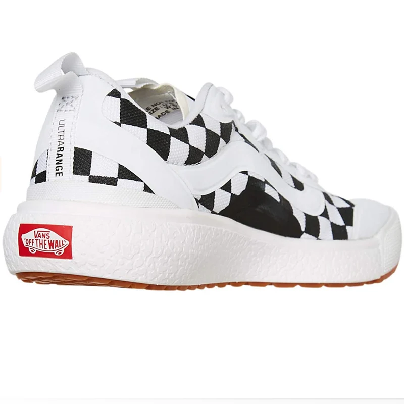Vans - Damen Checkerboard Ultrarange Exo – Weiß / Schwarz