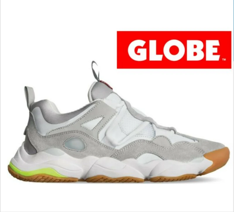 Globe Herren Option Evo Trainer – Weiß / Grau