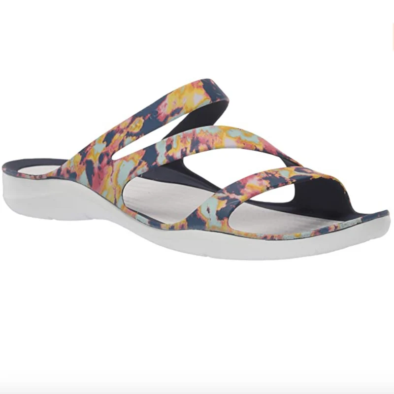 Crocs - Damen Swiftwater – Tie Dye