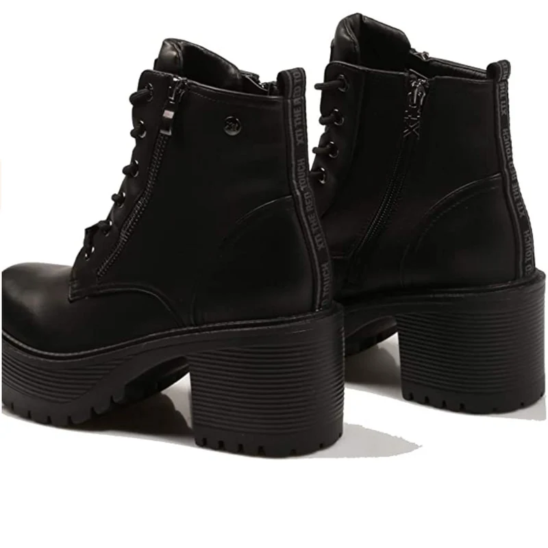 XTI - 44695 – Damen-Stiefelette – Schwarz