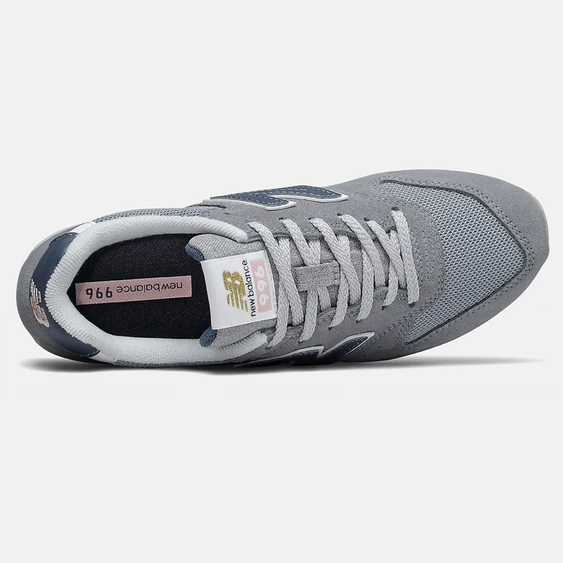 New Balance Damen 996 Fashion Trainer – Gun Metal / Saturn Pink