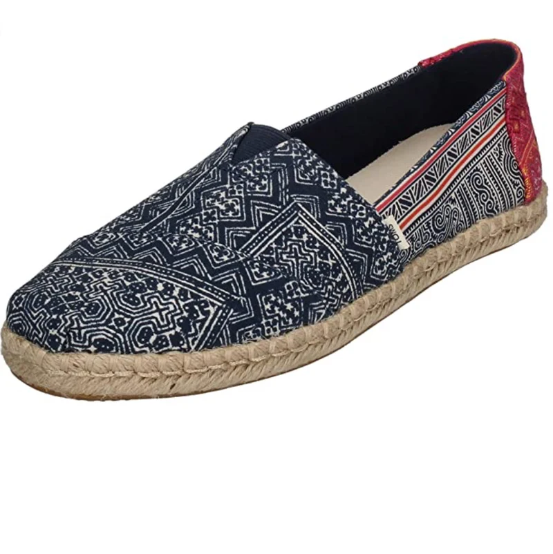TOMS - Alpargata-Seil-Espadrilles für Damen – Blumenmuster