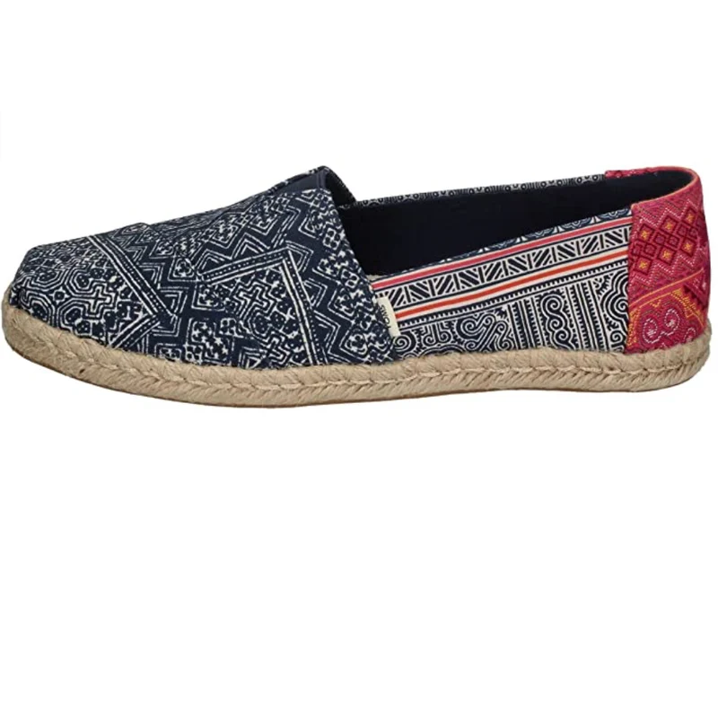TOMS - Alpargata-Seil-Espadrilles für Damen – Blumenmuster