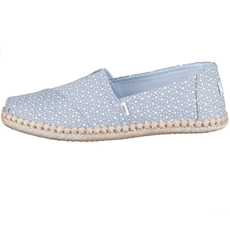 TOMS - Damen-Slip-On-Espadrilles – Blau