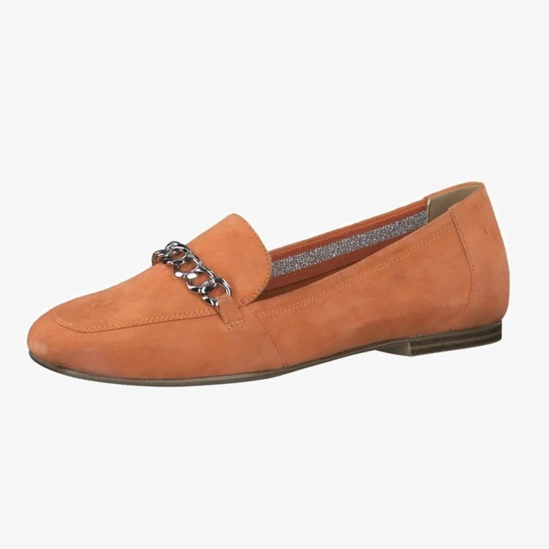 S.Oliver Damen Slip On Loafer - Orange
