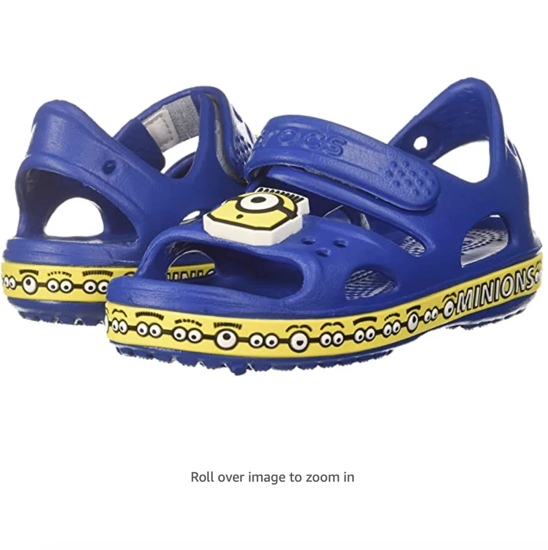 Crocs Kinder Crocband Minion Sandale – Blau