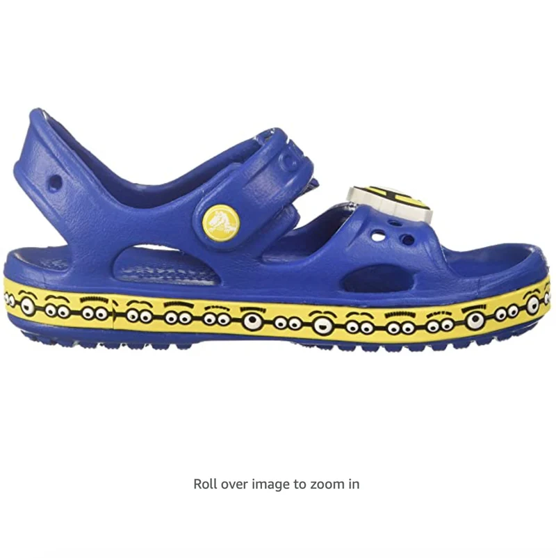 Crocs Kinder Crocband Minion Sandale – Blau