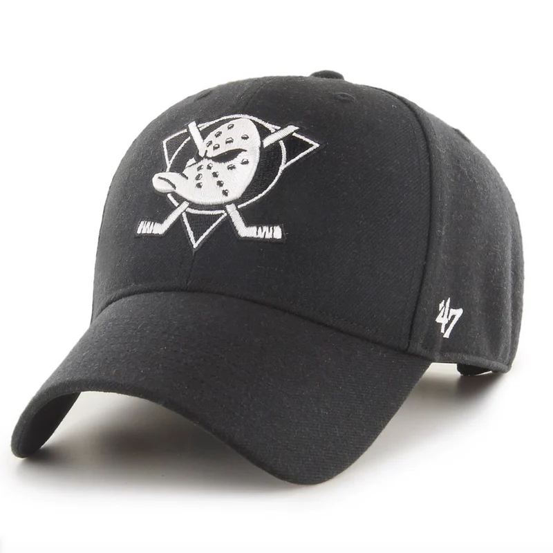 Marke '47 - Anaheim Ducks Cap - Schwarz / Weiß
