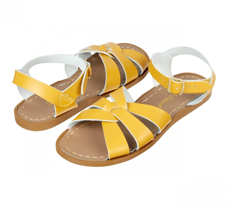 Salt Water Sandals Kinder Original Sandalen – Senf