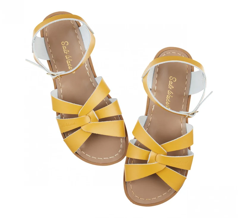 Salt Water Sandals Damen Original Sandale - Senf