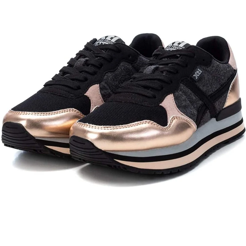 XTI - 44451 – Modische Damen-Sneaker – Bronze